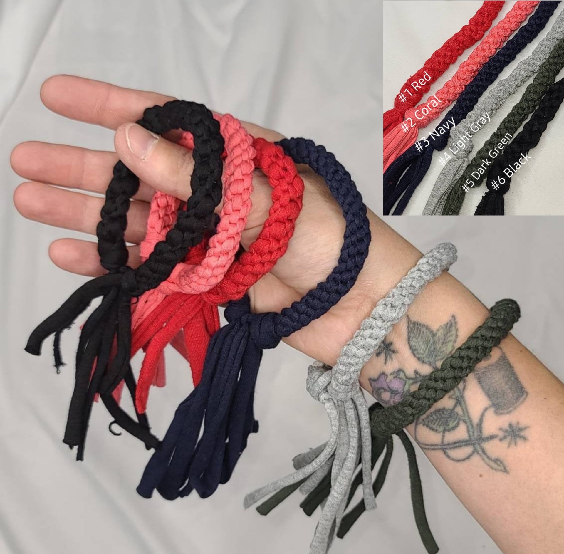 Woven Cloth Bracelets